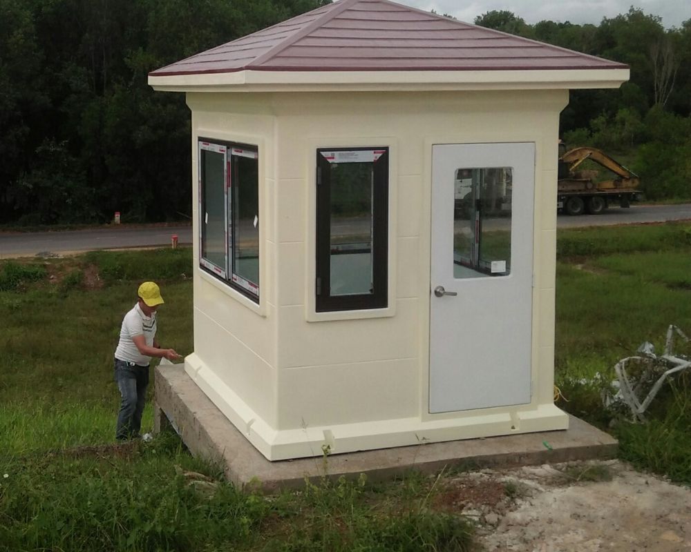 Mẫu nhà lắp ráp bảo vệ diện tích nhỏ