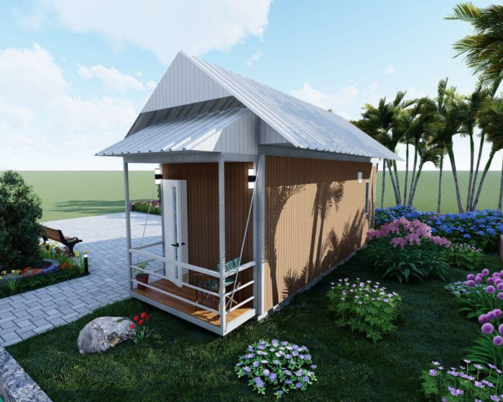 Nên chọn vật liệu cao cấp để đảm bảo nhà lắp ghép diện tích 18m2 chắc chắn, bền bỉ