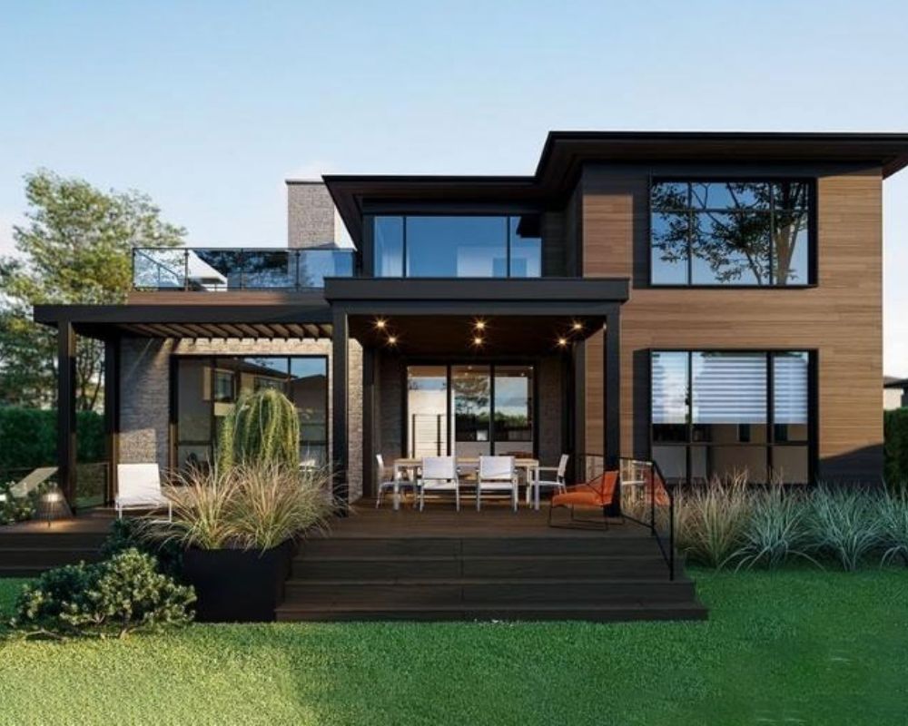 Lưu ý khi thiết kế và thi công nhà lắp ghép hai tầng