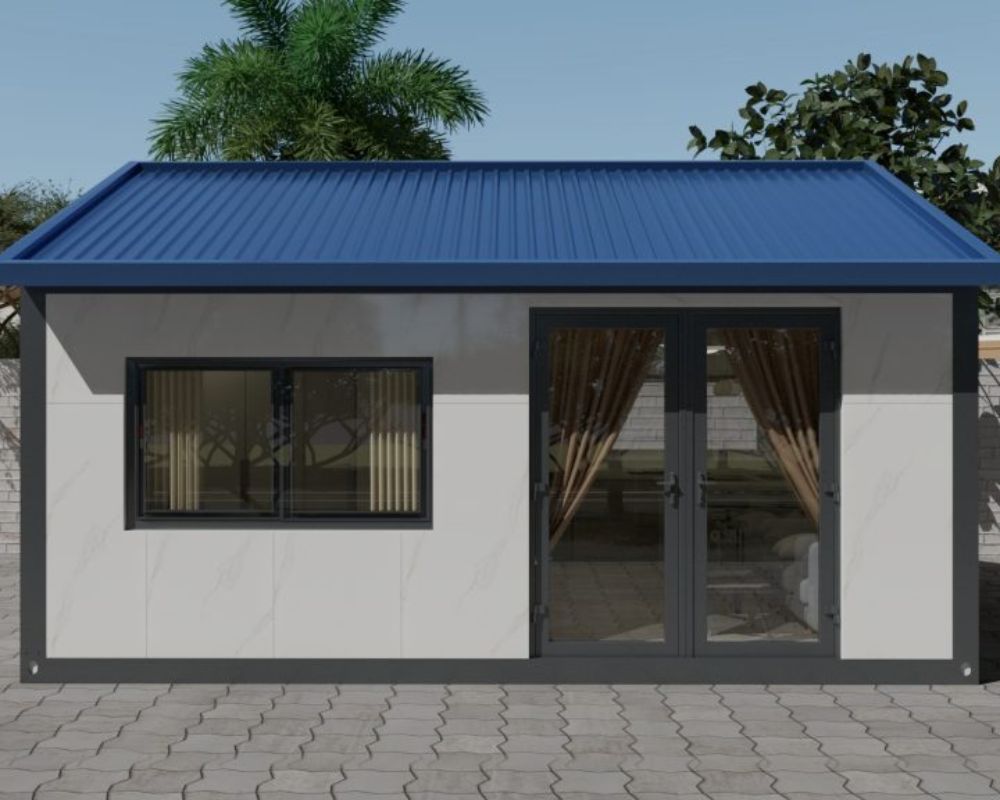 Nhà lắp ghép bằng tấm panel có khả năng cách nhiệt, cách âm và chống cháy