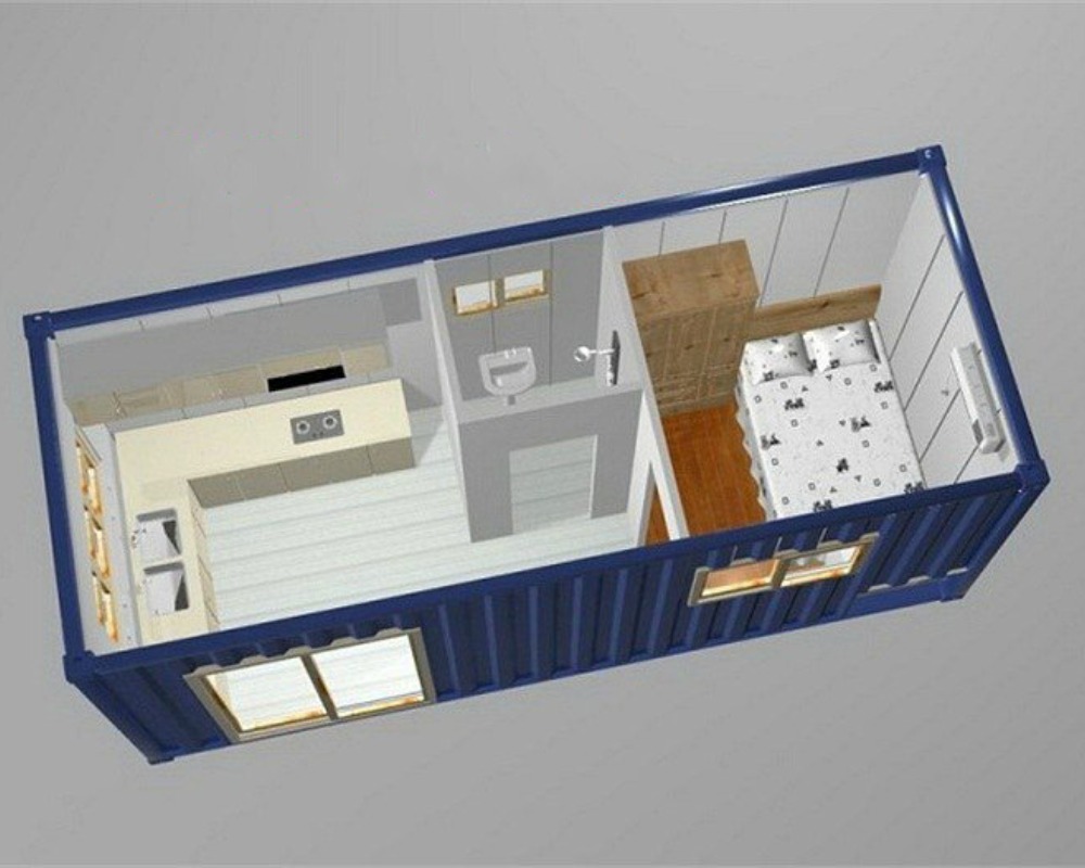 Mẫu nhà container tiện lợi, thi công dễ dàng và nhanh