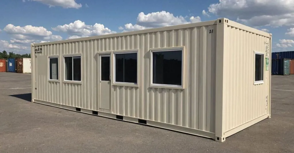 Mẫu nhà ở container 40 feet có không gian sử dụng rộng rãi