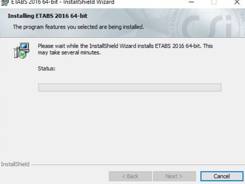 Chờ đến khi cài đặt phần mềm xong