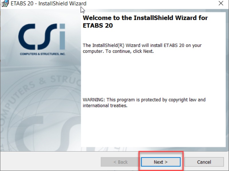 Bạn nhấn NEXT để khởi động trình cài đặt
