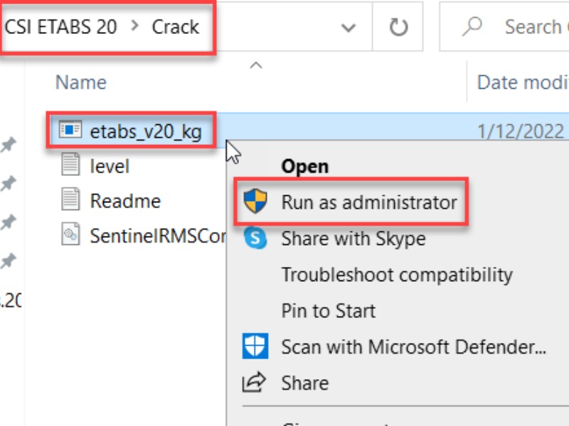 Chạy công cụ hệ thống với quyền Administrator
