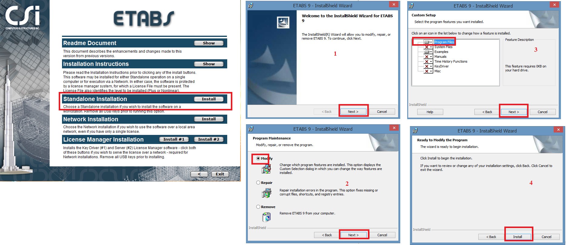 Tiến hành Install phần mềm 9.7.4