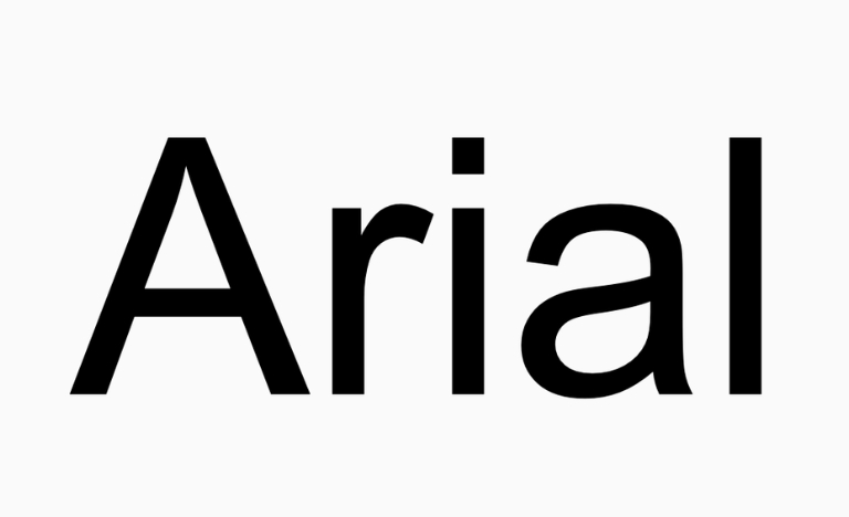 Font Arial chuyên nghiệp 02
