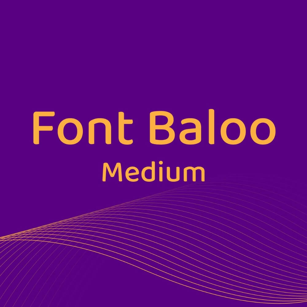 Font chữ Baloo Việt hóa đẹp 02