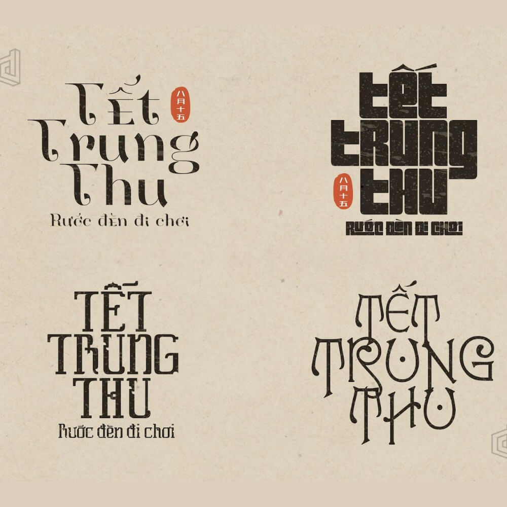 Font chữ cổ trang Việt hóa đẹp 02