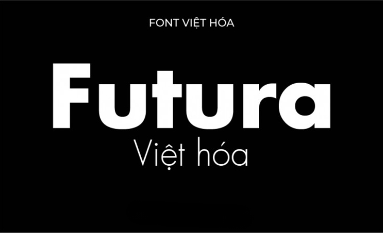 Font Futura Việt hóa đẹp 02