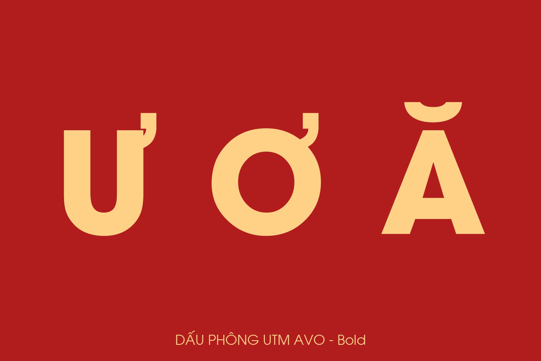 SVN Avo font hiện đại 03