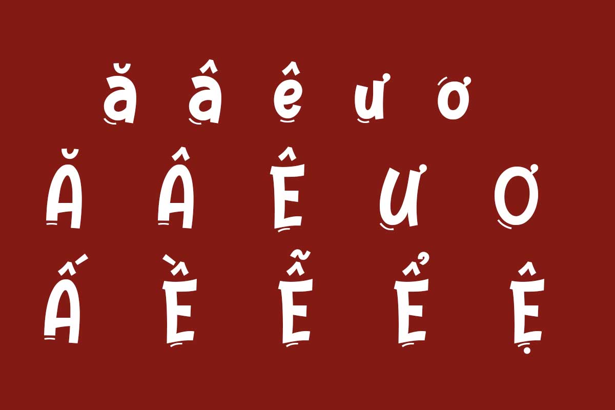 Font mùa hè Việt hóa đẹp 01