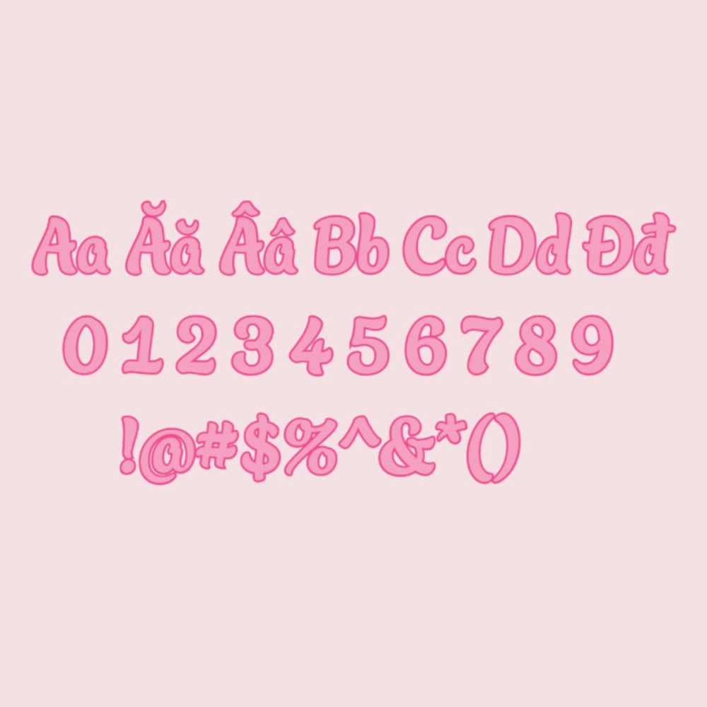 Font SVN-Bali Script Việt hóa đẹp 03