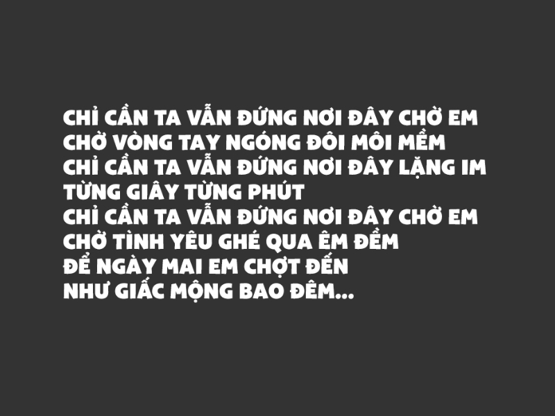 Bango font Việt hóa đẹp 01