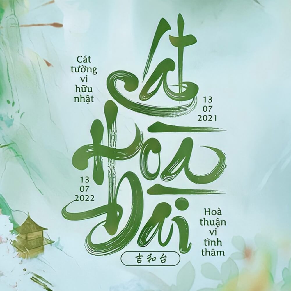 Font chữ Thư pháp Việt hóa Đại tự đẹp 02