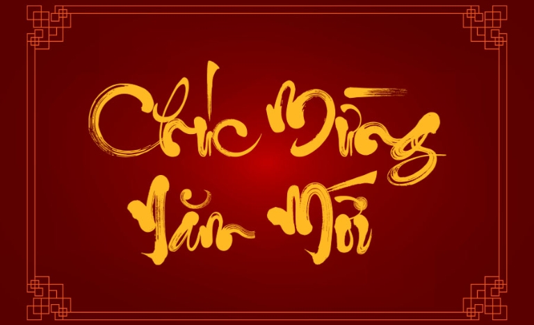 Font chữ Thư pháp Việt hóa Đại tự đẹp 04