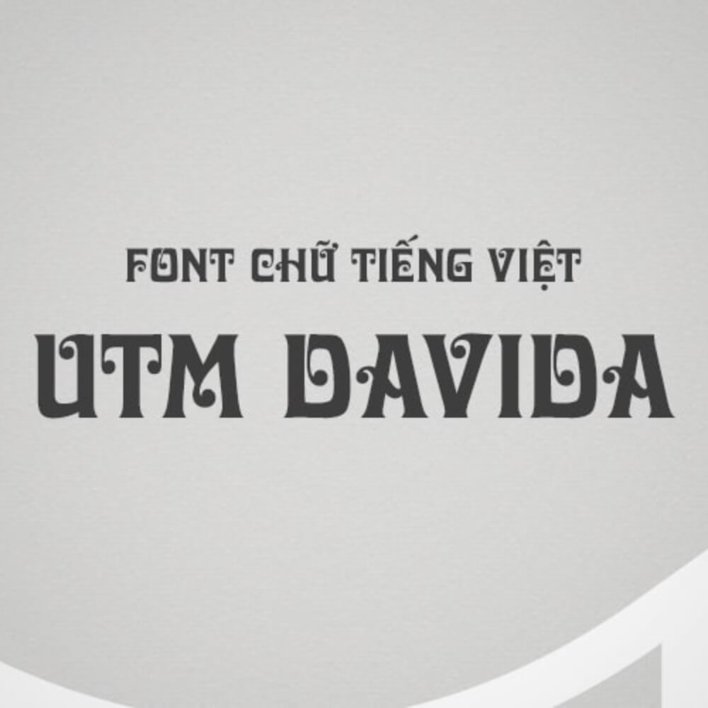 Font Davida Việt hóa đẹp 02