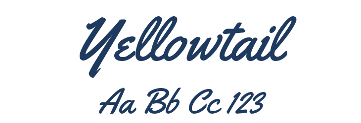 Font Việt hóa LNTH Yellowtail đẹp 05