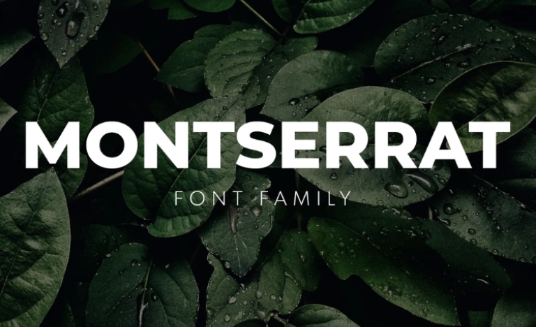 Font Montserrat Việt hóa đẹp 01