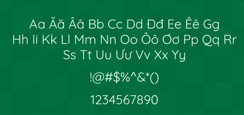 Download font Quicksand đẹp 01