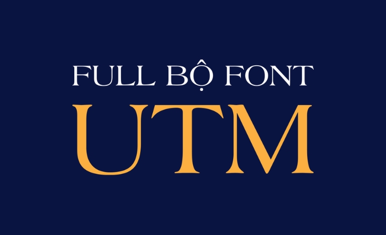 Font UTM đa năng 03