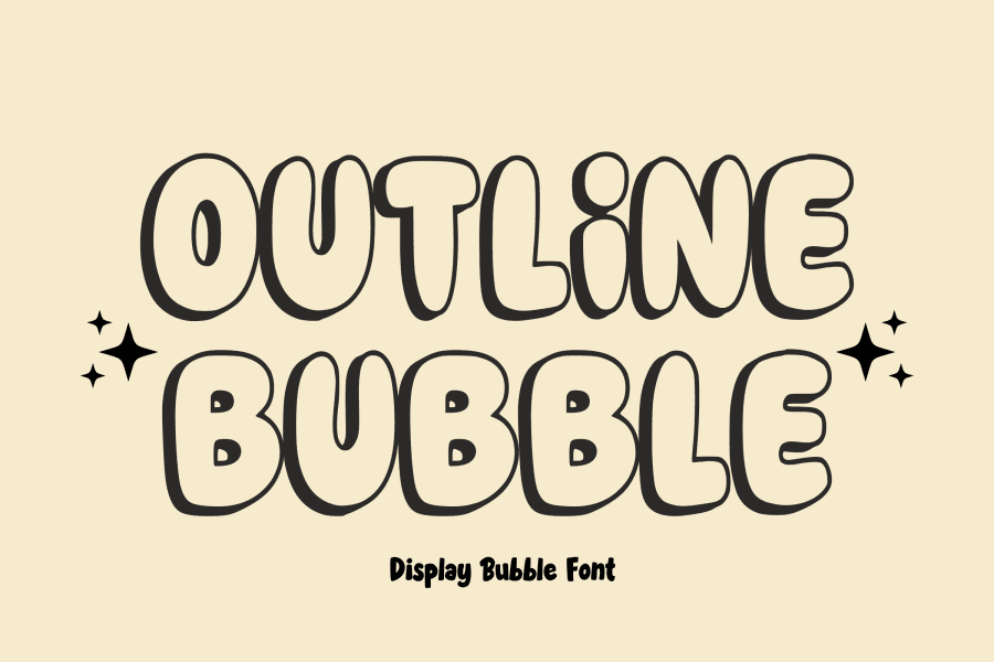 Font Bubble Việt hóa bắt mắt 01