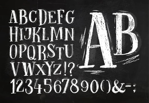 Font Chalkboard SE Light Việt hóa đẹp 01