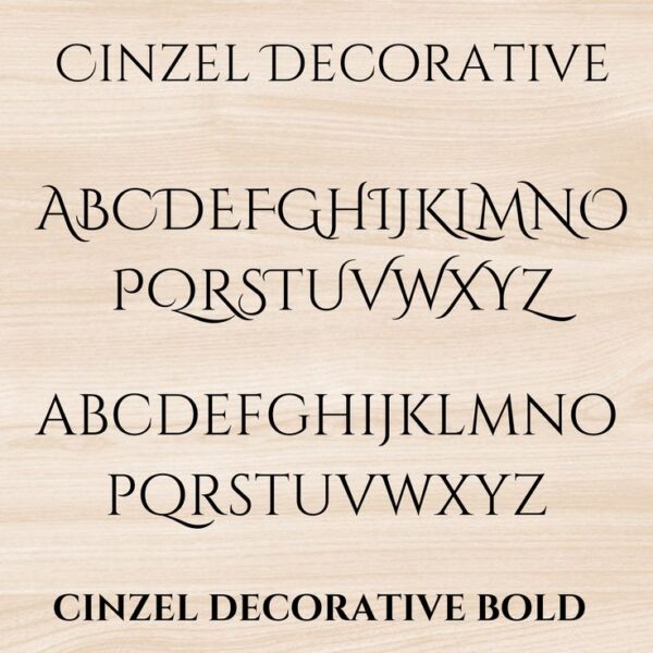 Cinzel font Việt hóa đẹp 03