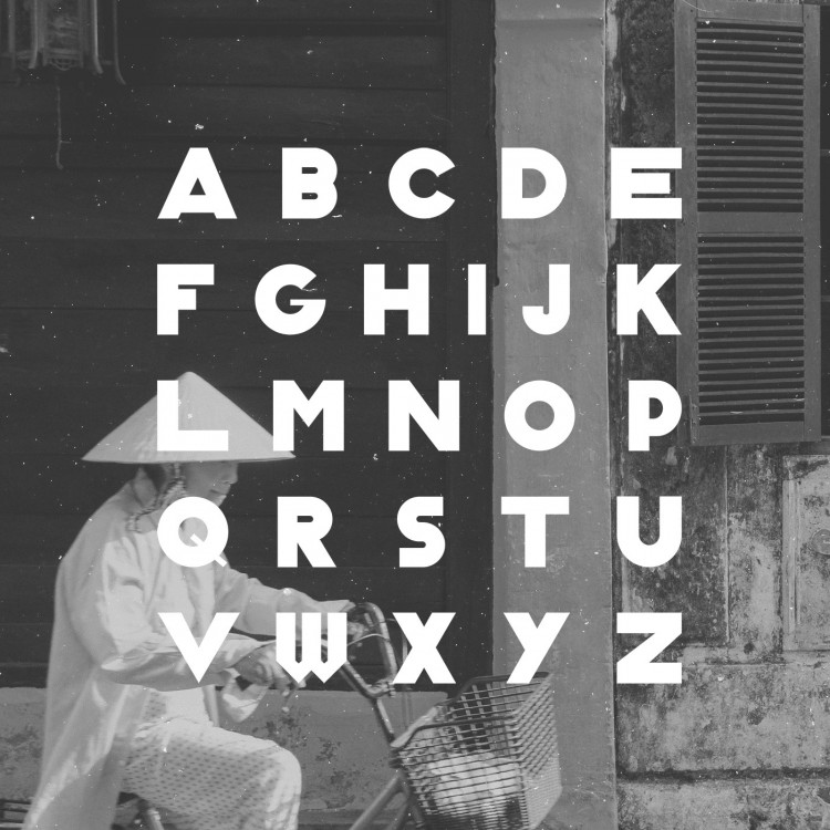 Classique Saigon Typeface cổ điển 03