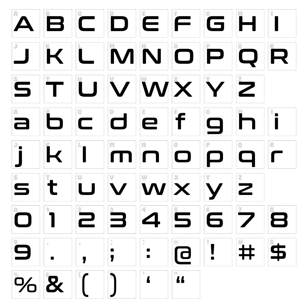 Font Conthrax dễ đọc 02