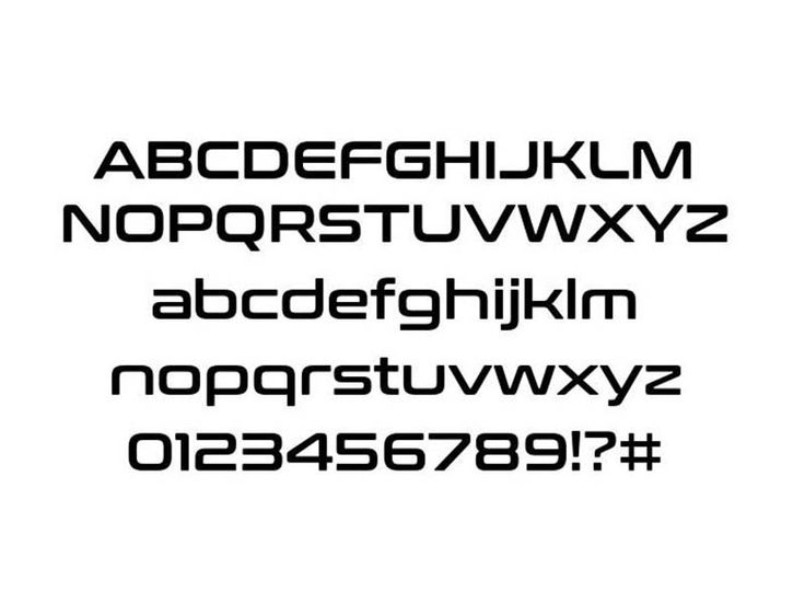 Font Conthrax dễ đọc 01