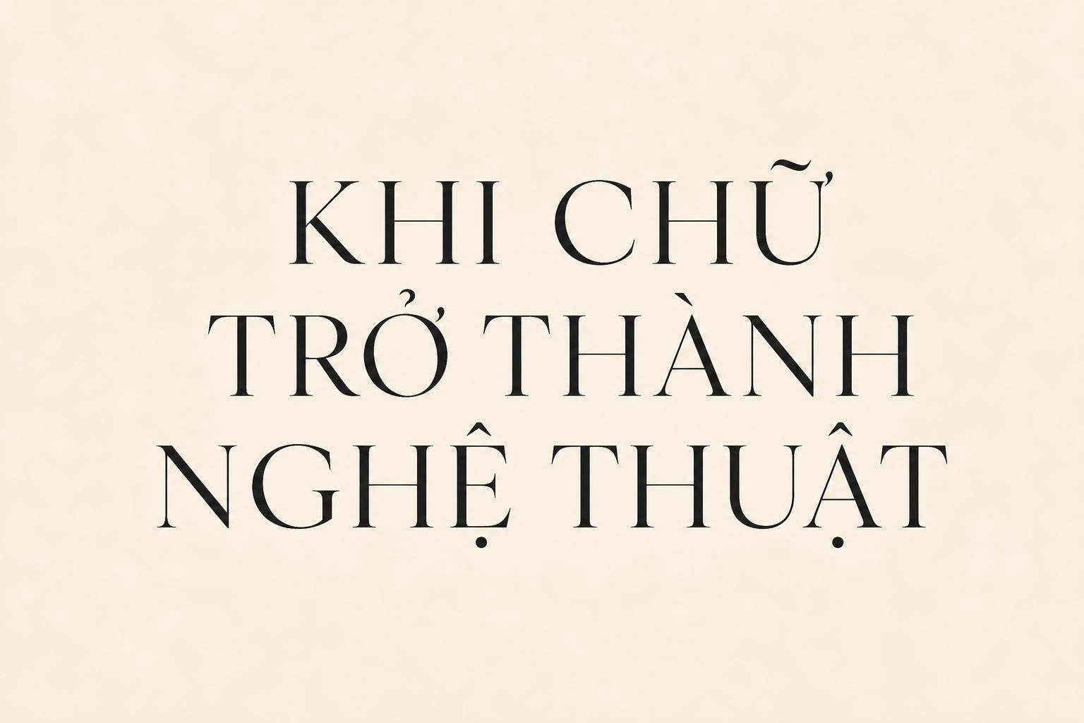 Font chữ Cormorant Garamond hiện đại 03