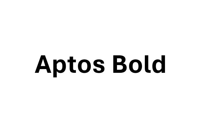 Font Aptos hiện đại 03