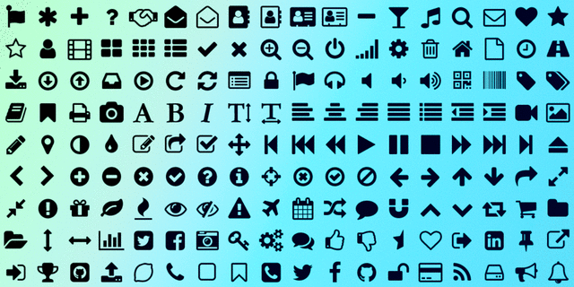 Font Awesome đa năng 01