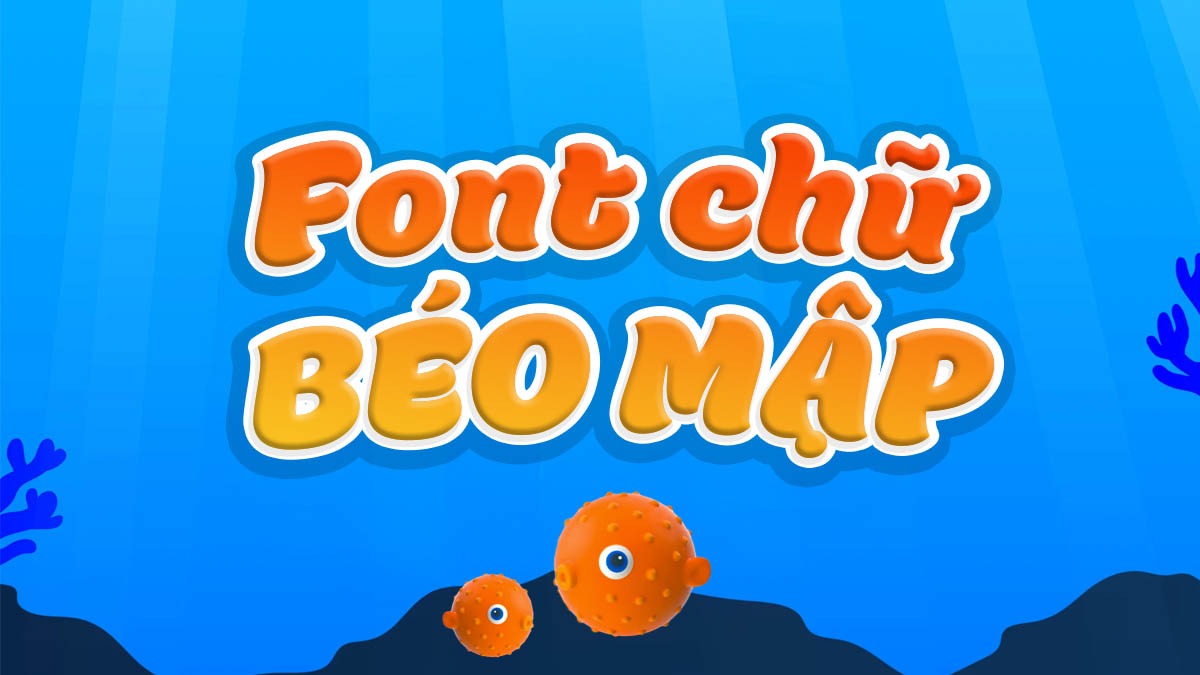 Font chữ béo rõ ràng 02