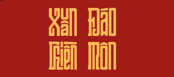 Font chữ Điền thể truyền thống 01