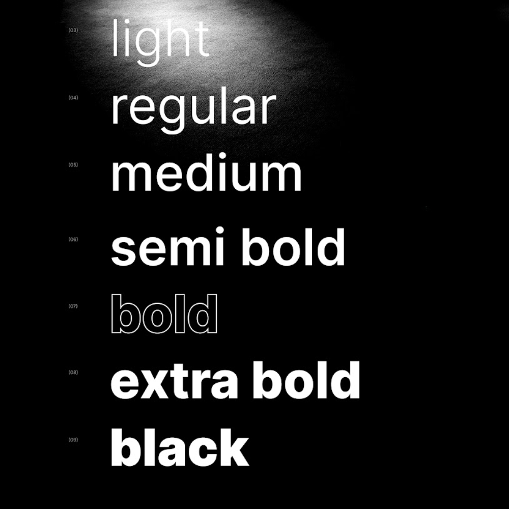 Font Inter rõ nét 02