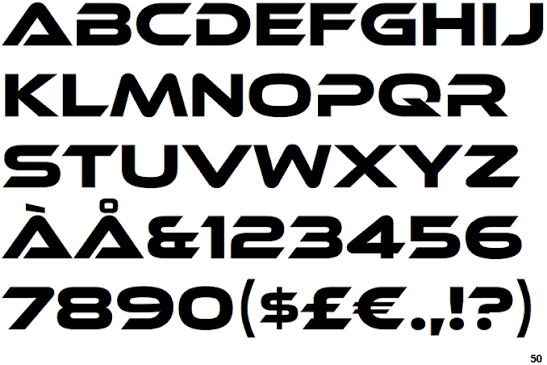 Font Ethnocentric Việt hóa hiện đại 01
