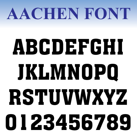 Font Aachen bold Việt hóa dễ đọc 02