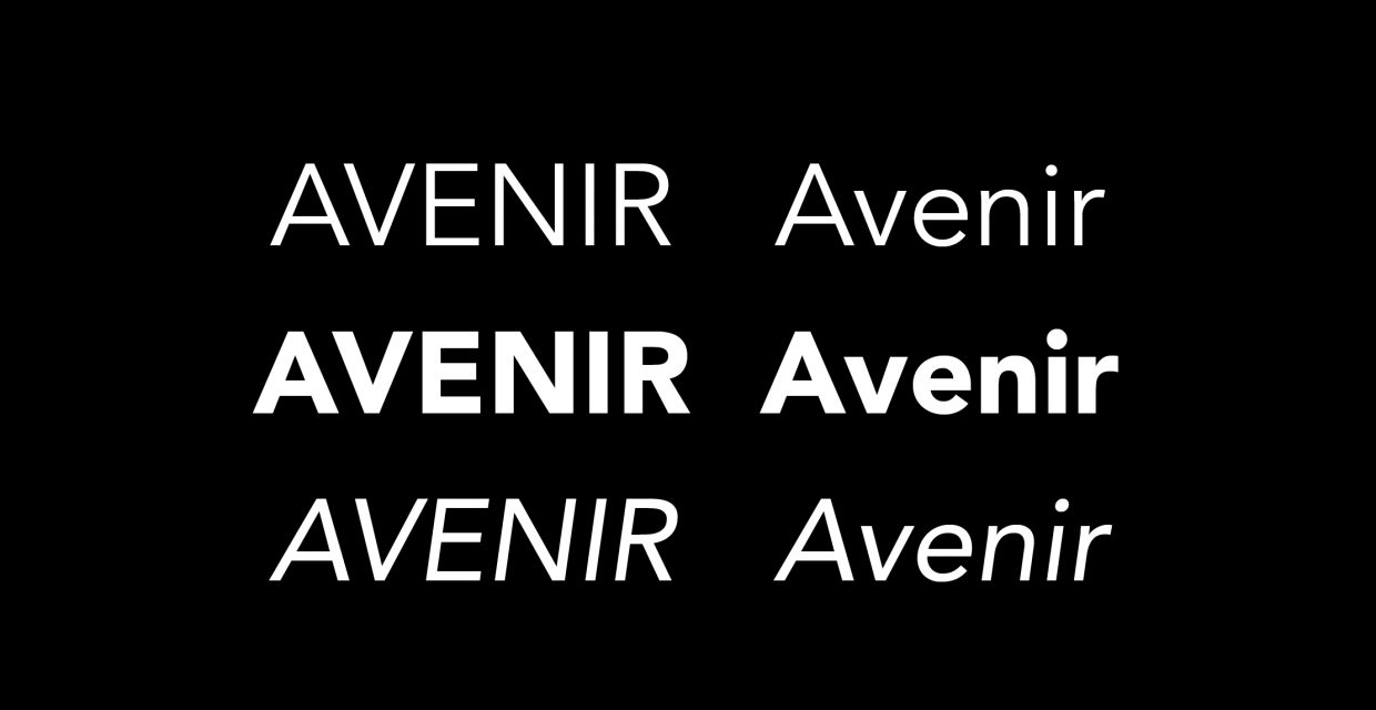 Font Avenir Next đẹp 02