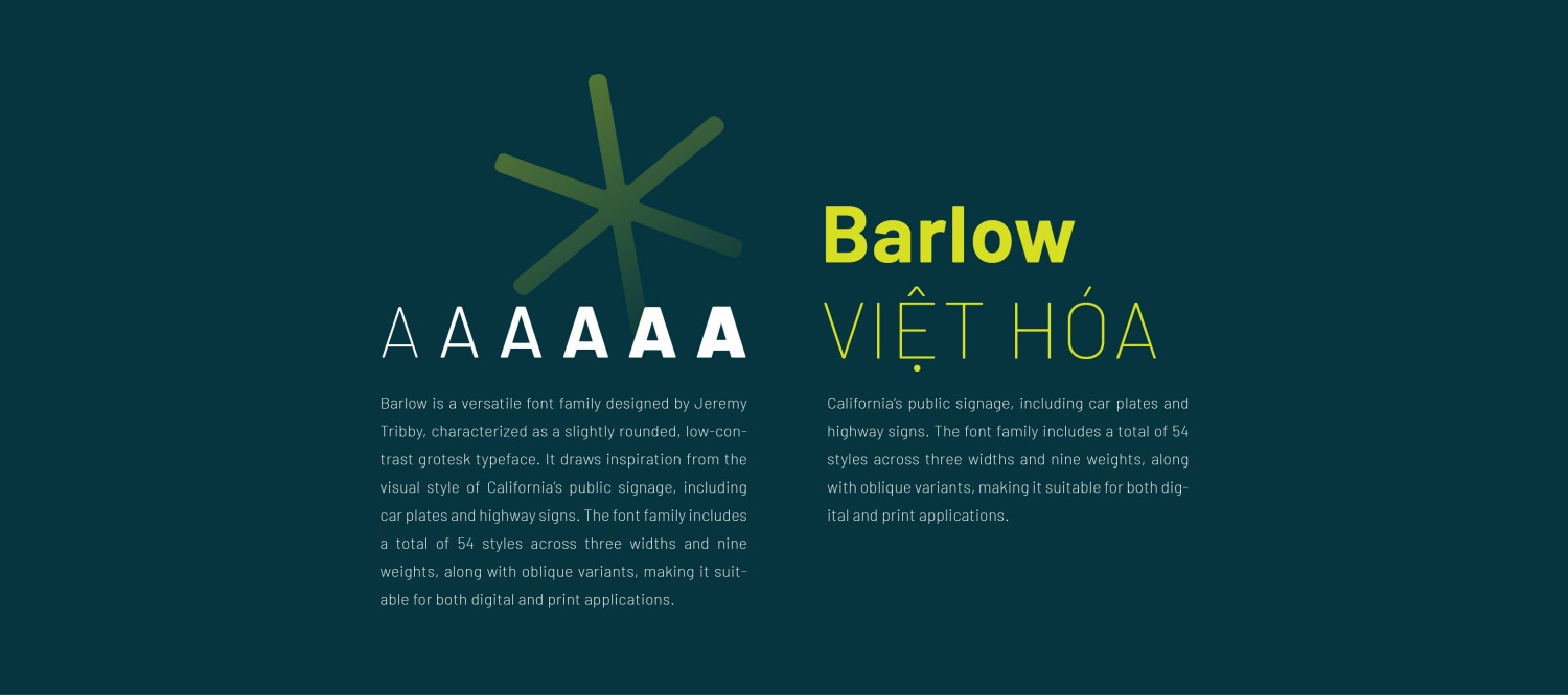 Font Barlow bold Việt hóa hiện đại 02