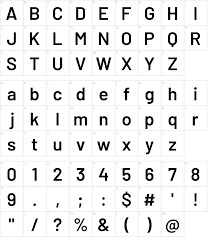 Font Barlow bold Việt hóa hiện đại 04