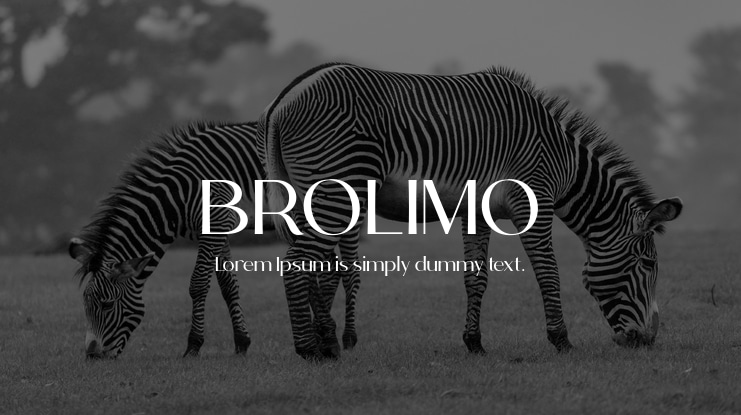 Font Brolimo chuẩn 02