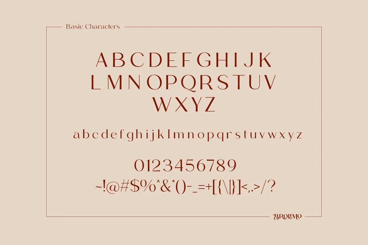 Font Brolimo chuẩn 04