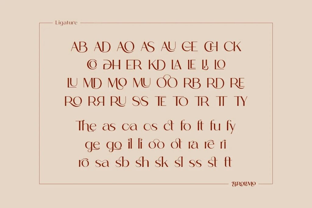 Font Brolimo chuẩn 05