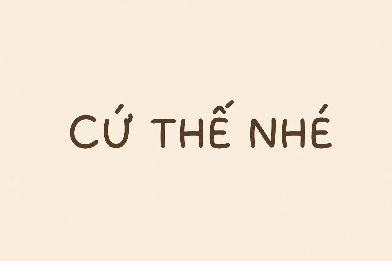 Font chữ Choco cooky đẹp mắt 03