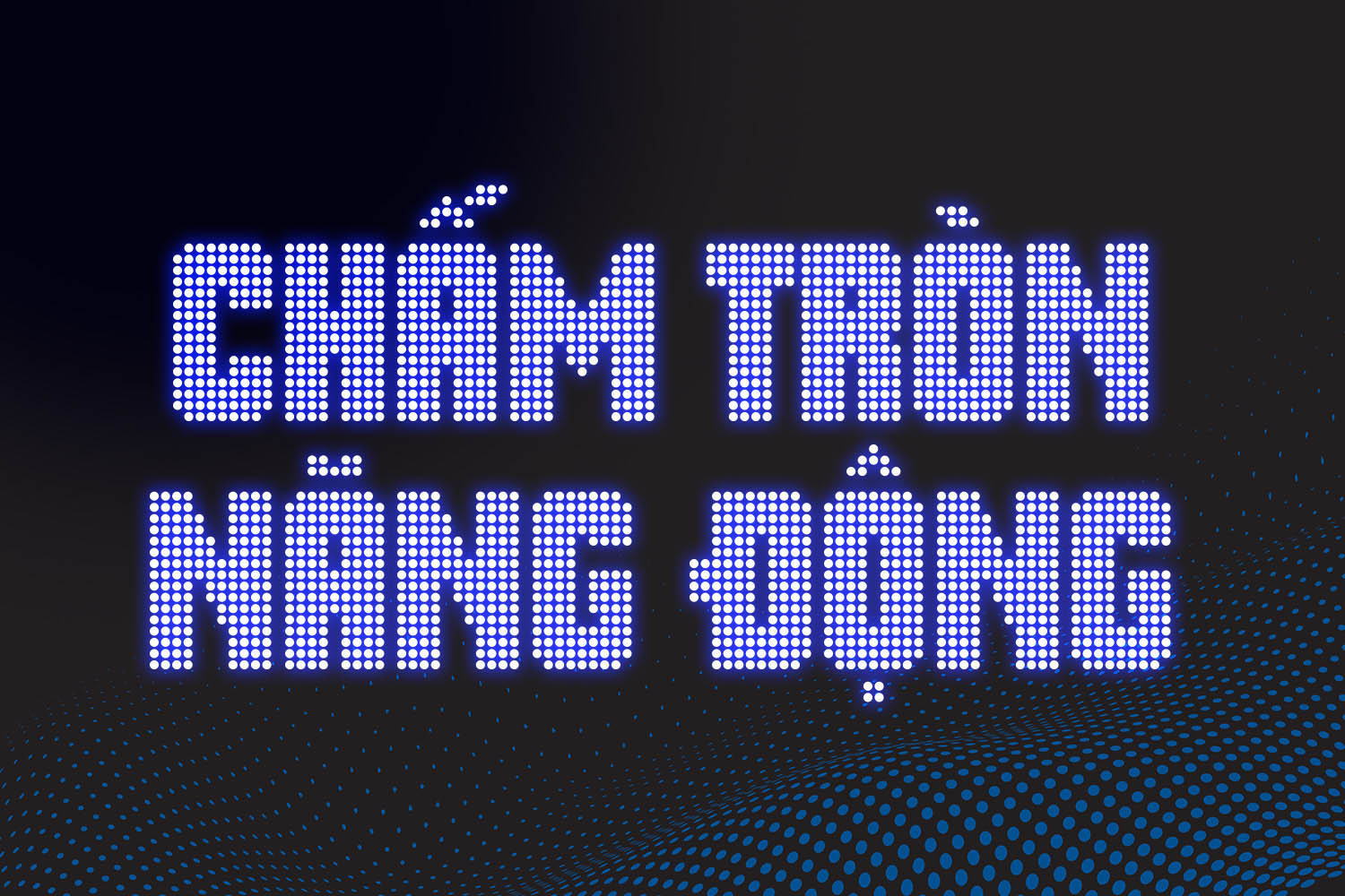 Font chấm bi độc lạ 01