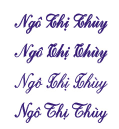 Font chữ con dấu tên đẹp 04