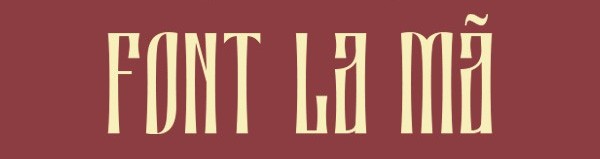 Font chữ La Mã đẹp 03