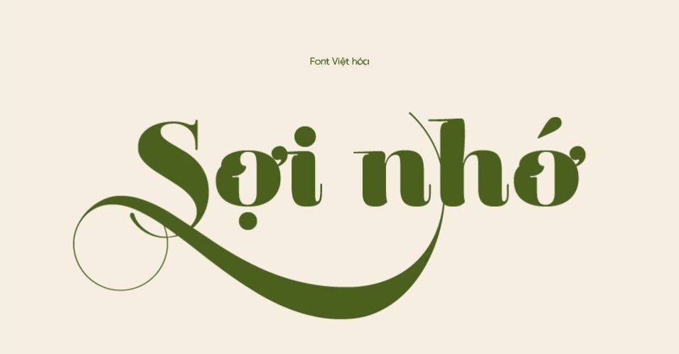 Font mềm mại đẹp 01
